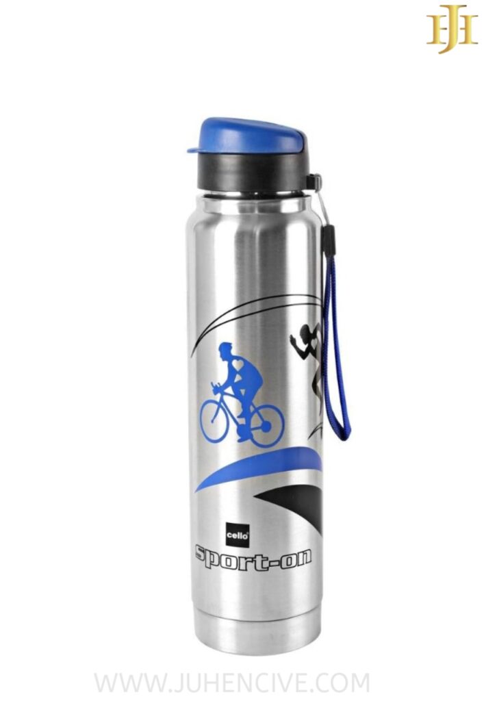 Cello Stainless Steel Flip Lid Water Bottle 800 ml