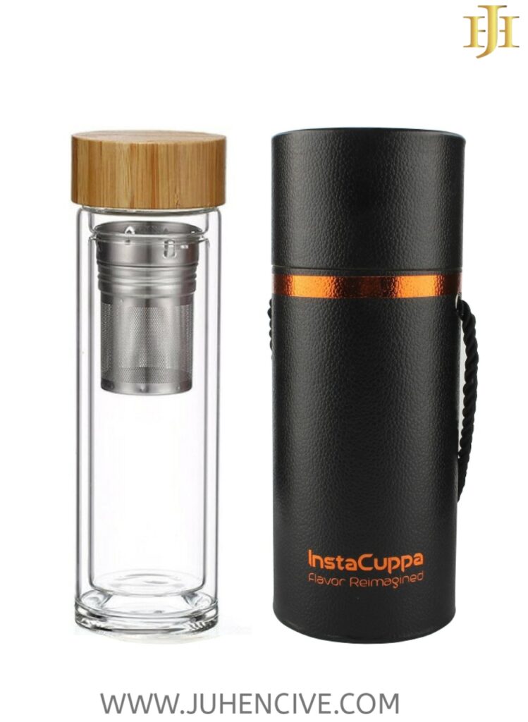 InstaCuppa Fruit Infuser stainless steel Water Bottle 1000 ml